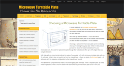 Desktop Screenshot of microwaveturntableplate.com